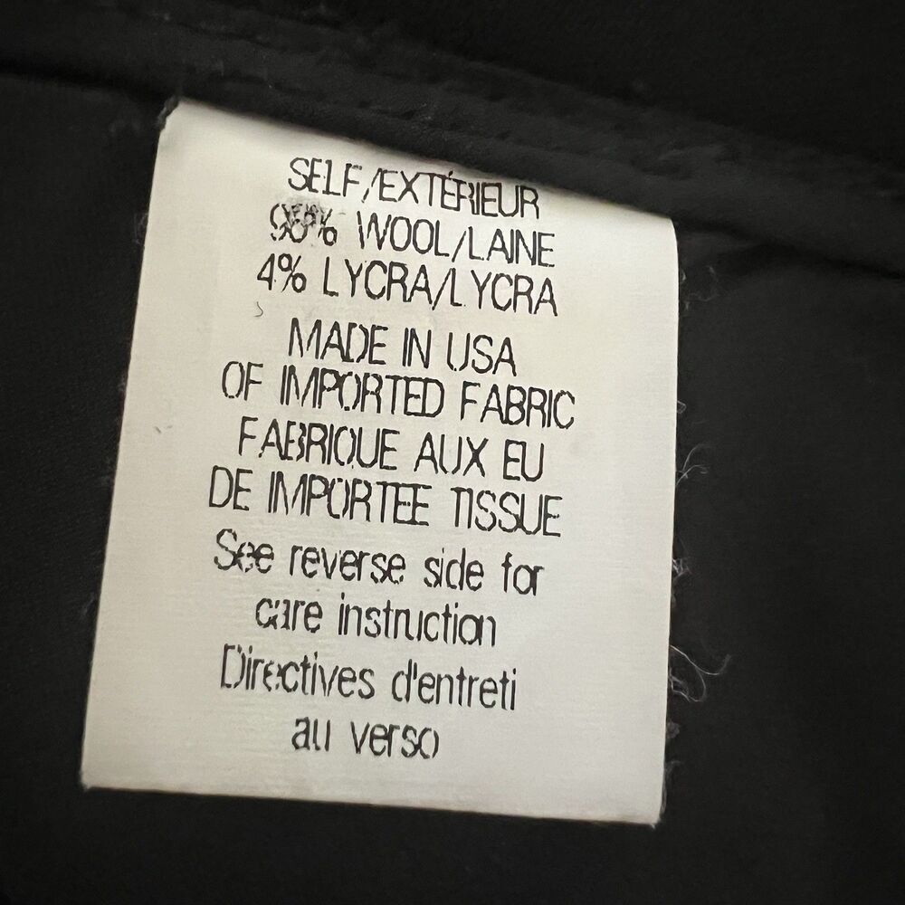 Theory Women’s Pants Wool‎ Small Trousers Career mid rise - Picture 4 of 5